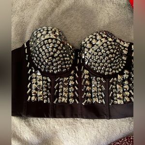 Studded bralette